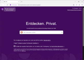 Tor Browser für Zugang zum Darknet